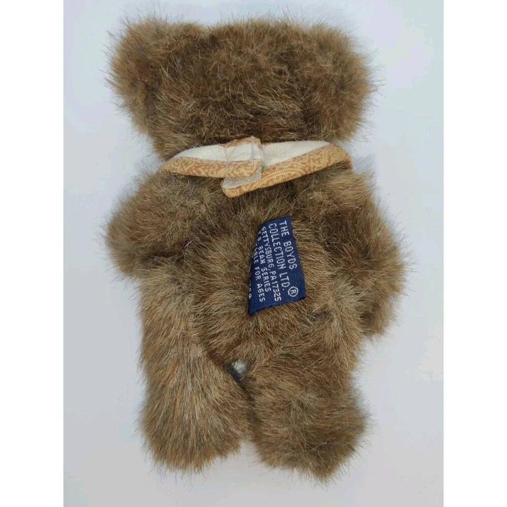 Boyds Bears Baby Bear with 2000 Bib Small 6